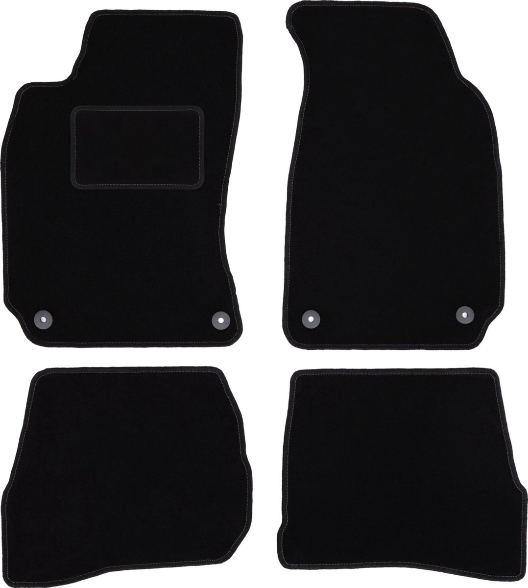 Wielganizator WLG-CARLUX - Zwarte Velours Automatten - Volkswagen Passat B5 FL - 2000-2005