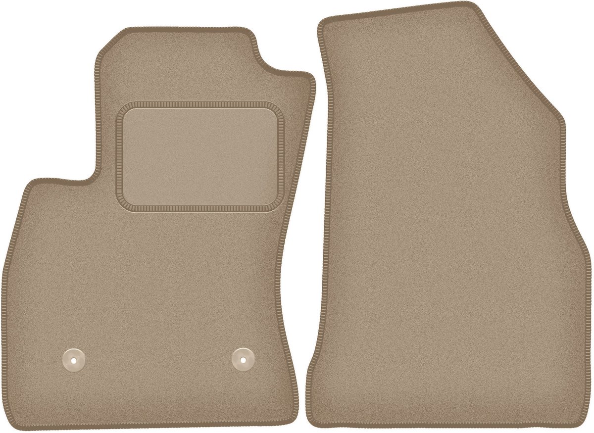 Wielganizator WLG-CARLUX - Auto Vloermatten - RAM ProMaster - Beige - Polypropyleen