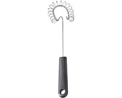 GastroMax spiraalgarde keukenhulp zwart roestvrij staal ergonomisch.