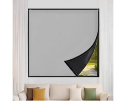 Draagbaar Verduisterend Gordijn Zonder Boren - Tijdelijke Blackout Raambekleding 50x80 cm