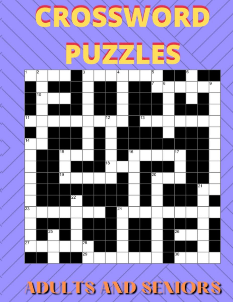 Grote Letter Kruiswoordpuzzels voor Volwassenen en Senioren - 120 Puzzels