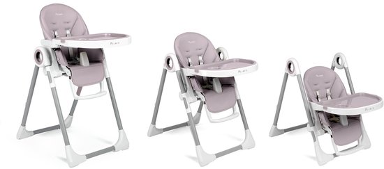 Nukido Belo Multifunctionele Kinderstoel - Verstelbaar - Heather (Heidepaars) van Nukido — afbeelding 5