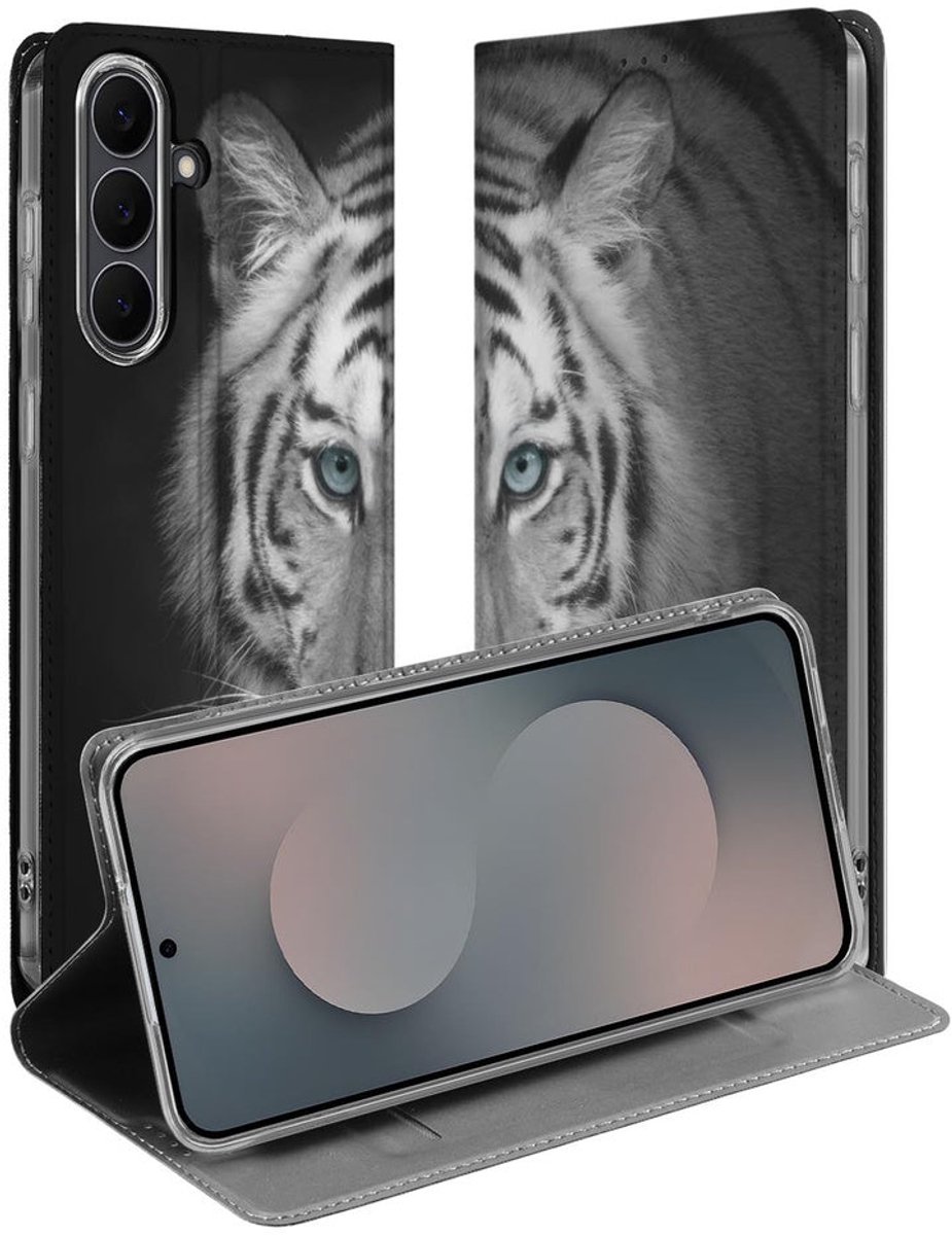 Stand Case Hoesje Samsung Galaxy S25 FE Tijger