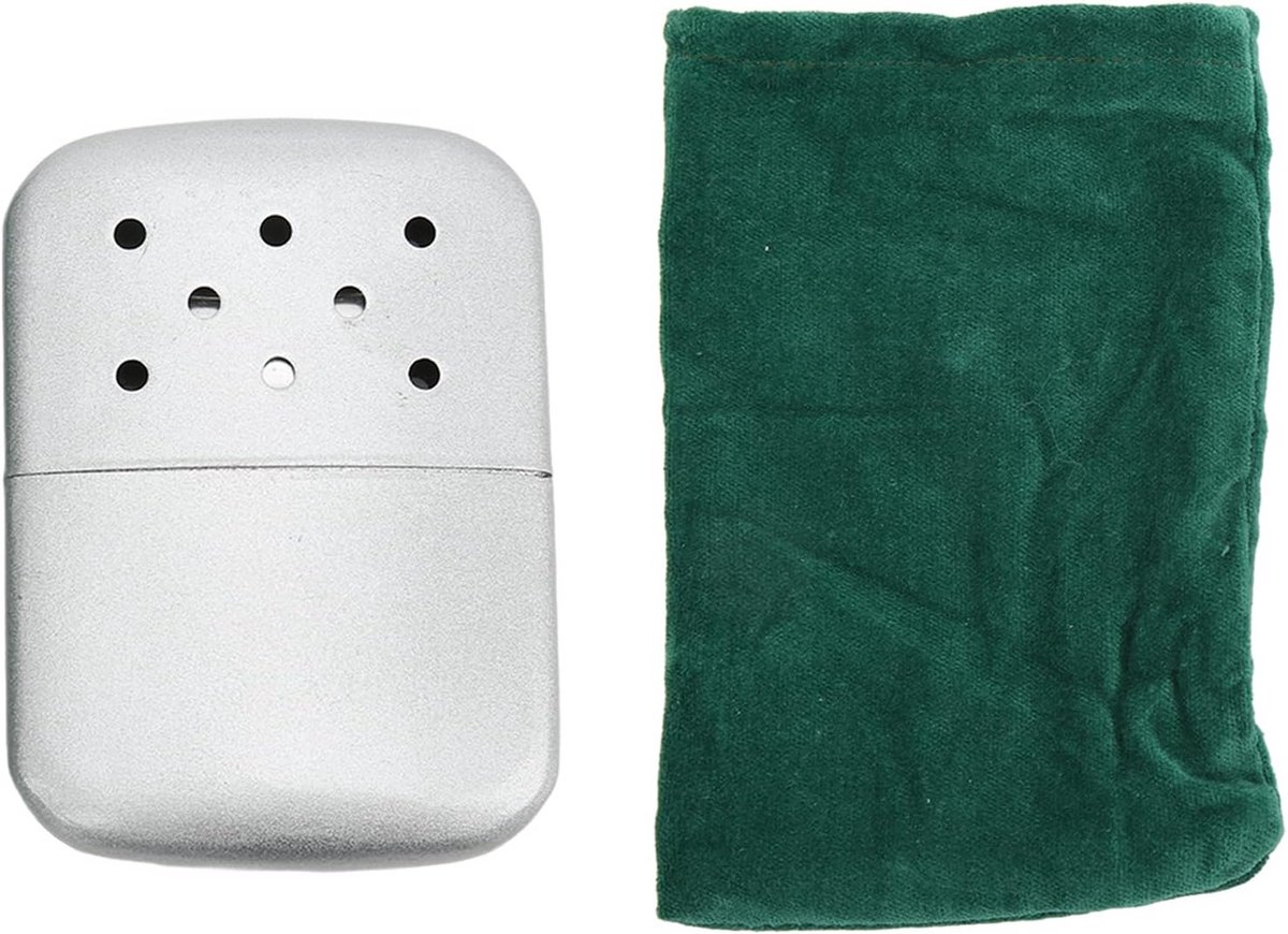 Draagbare Hand Warmer met Fleece Tas voor Binnen en Buiten - Oplaadbaar en Herbruikbaar