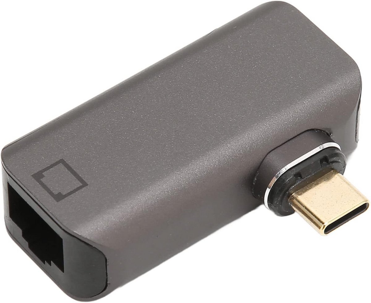USB-C naar RJ45 Gigabit Ethernet Adapter - Type C LAN Netwerkkaart 1000Mbps