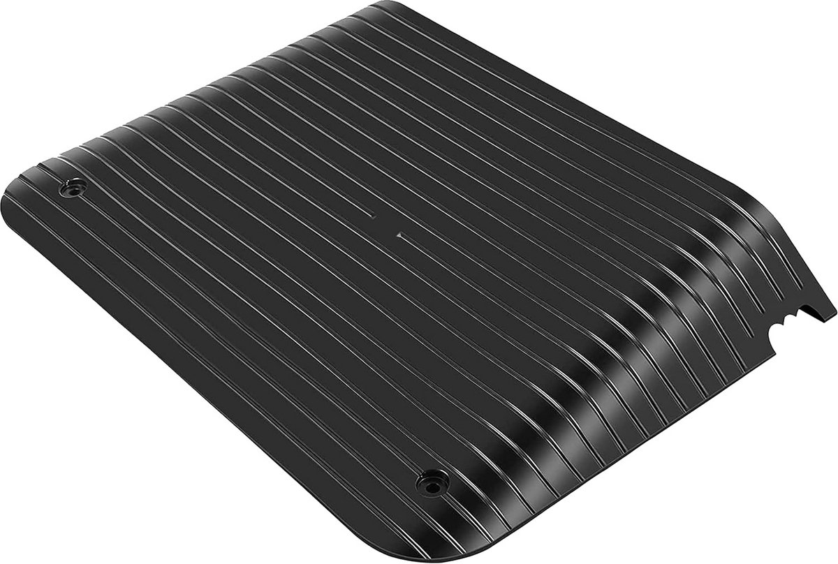 Robuuste Rubberen Drempelhulp 10CM voor Rolstoel en Scooter Toegang