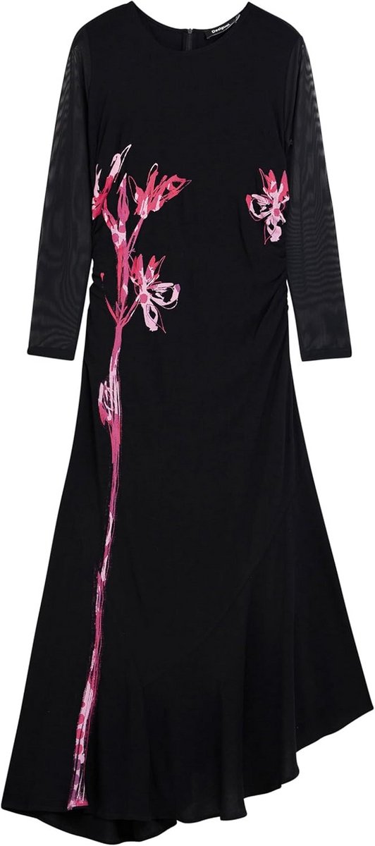 Asymmetrische Jurk met Lirio Print voor Dames