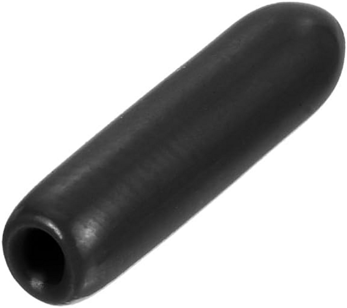 25 Stuks Ronde Rubberen Eindkappen 2,5 mm Buisstop Zwart voor Meubelpoten en Schroefdraad