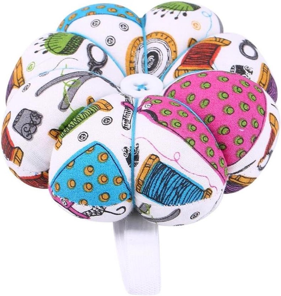 Naalden Pin Kussen met Pols Riem - Creatief Design - Naaien Accessoires - Premium Kwaliteit.