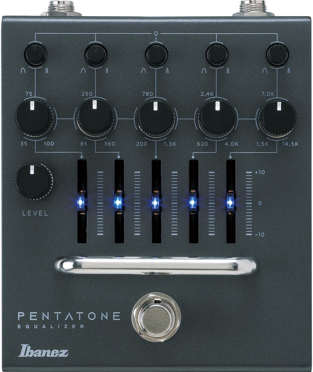 Ibanez Pentatone Equalizer - Equalizer voor gitaren
