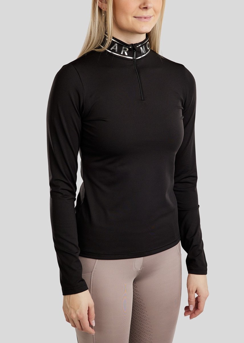 Montar Trainingshirt Sille Black - 140 | Winterkleding ruiter