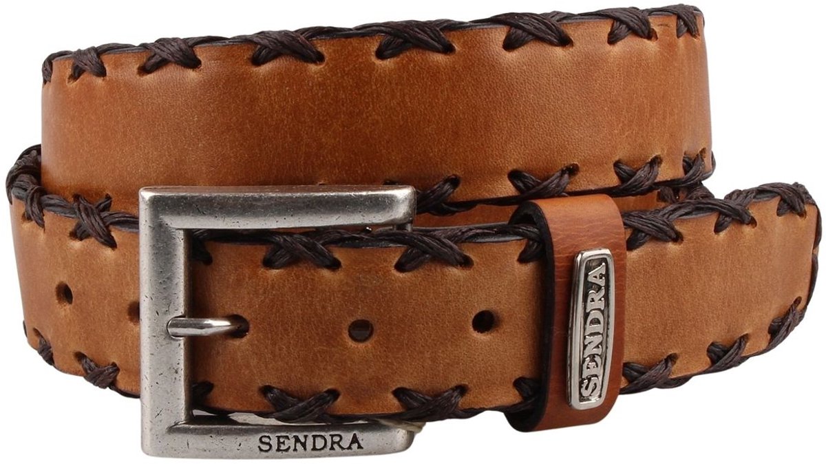 Sendra leren riem 7336 bruin
