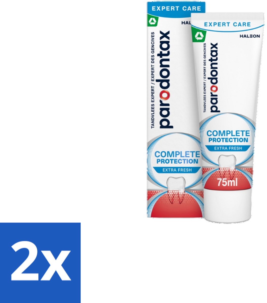 Parodontax Tandpasta Complete Protection Extra Fresh 75 ml - Voordeelverpakking - 2 stuks