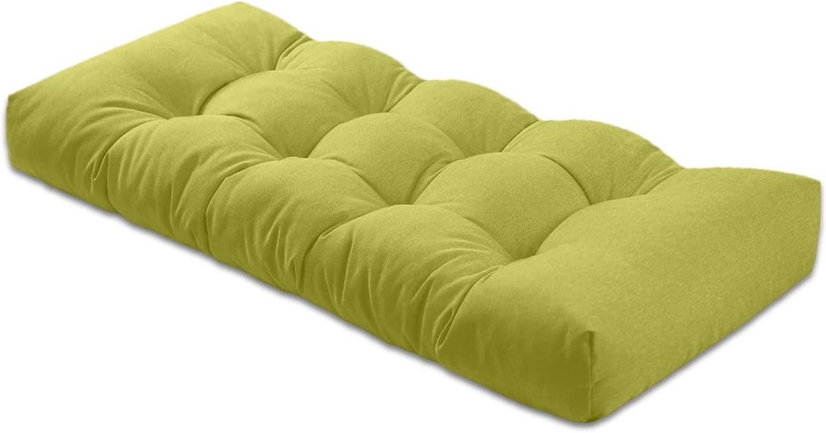 Luxe Antislip Bankkussen Binnen Buiten - Waterdicht Linnen & Traagschuim 10cm
