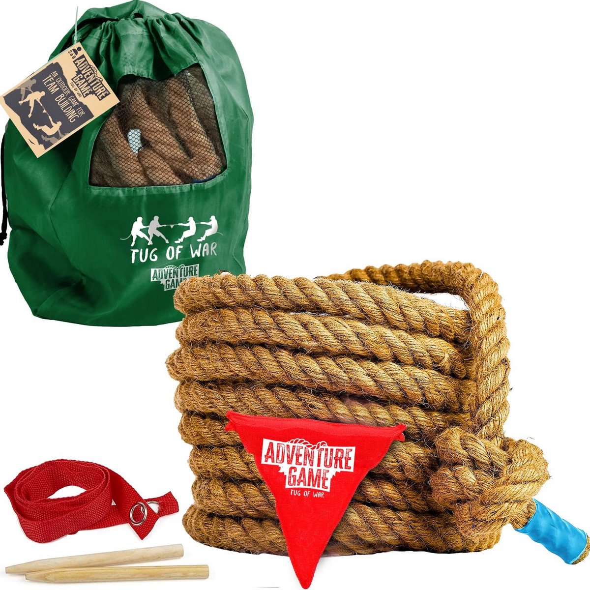 Touwtrektouw voor Kinderen en Volwassenen - Teambuilding & Spel