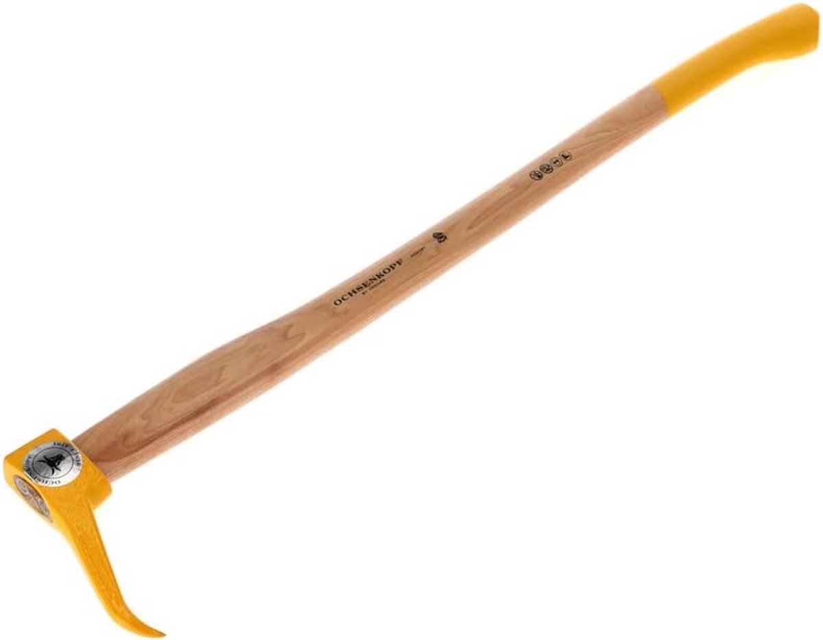 Handsappie met Hickory Houten Steel - Ergonomisch en Rugvriendelijk Houtverplaatsen