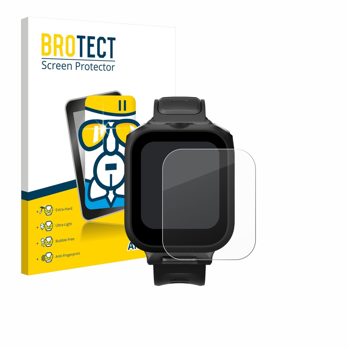 Screenprotector voor Insta360 GPS preview remote Built-In Mic Beschermglas transparant