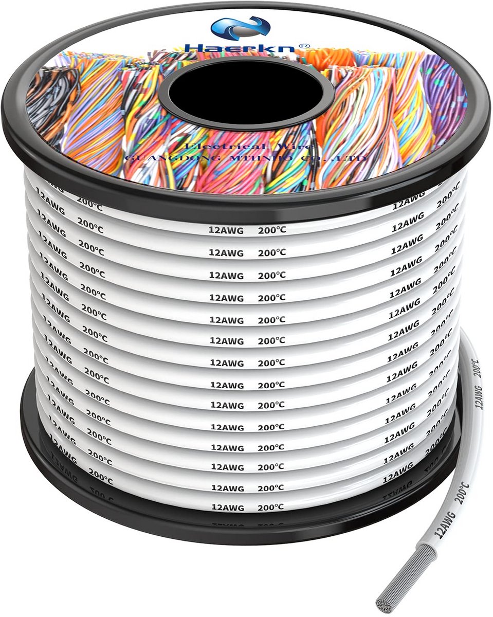 15 Meter Siliconen Elektrische Draad Kabel 1.3mm² (16AWG) Bruin - Flexibel en Hoge Temperatuur Bestendig