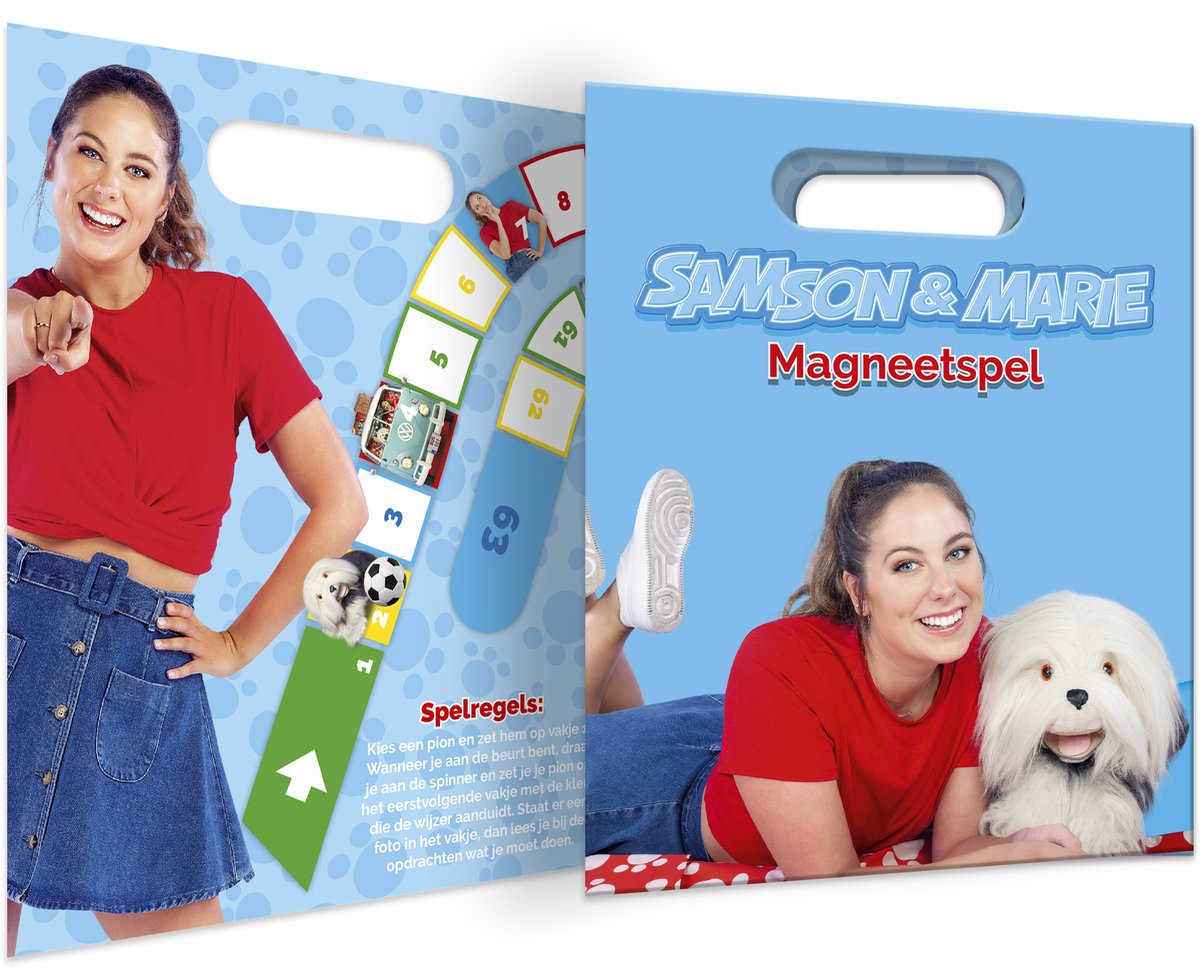 Samson & Marie - Bordspel - Magneetspel - Ganzenbord