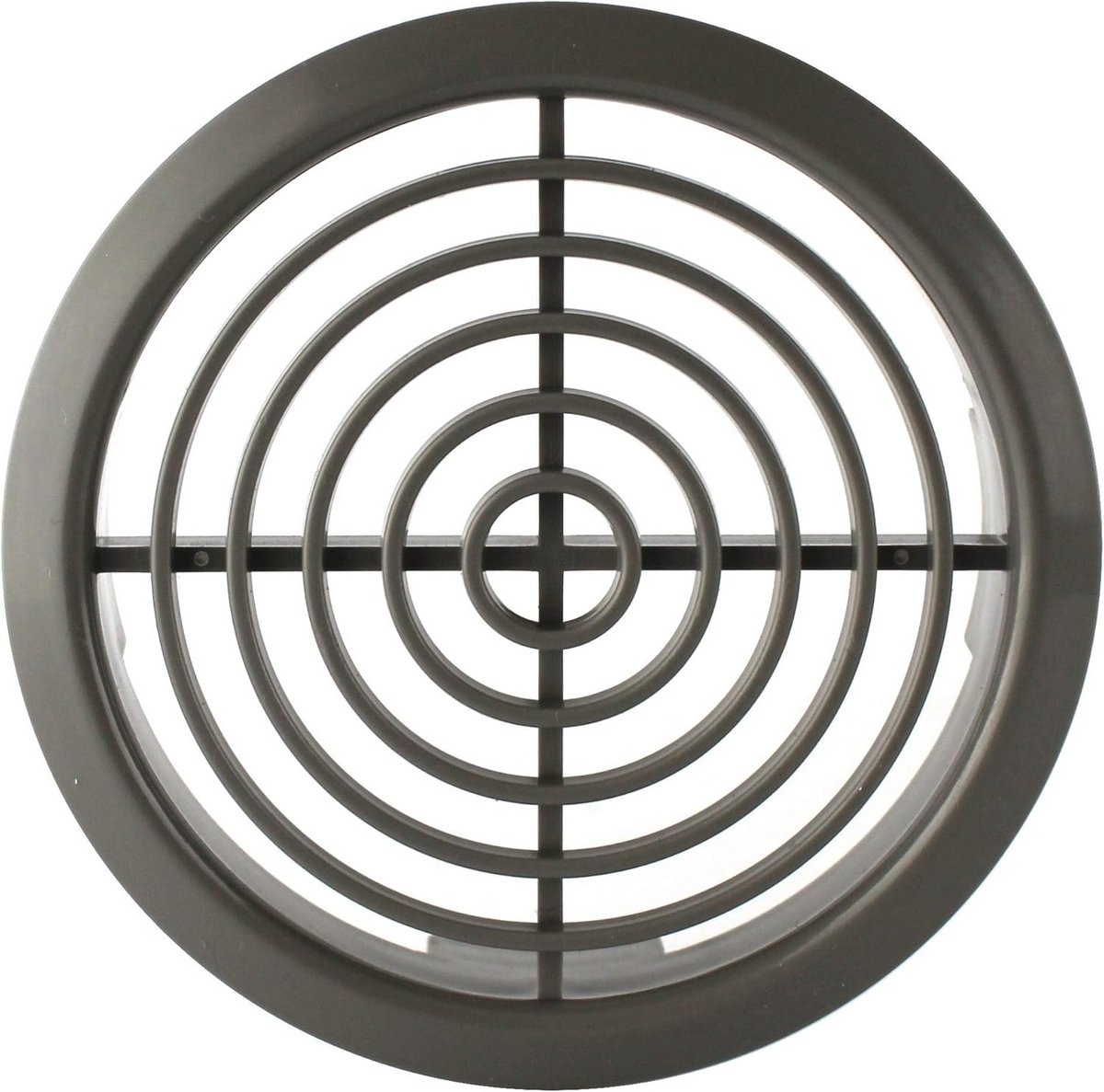 Ventilatierooster Universeel voor Meubels, Deur of Kachel - Graphietgrijs