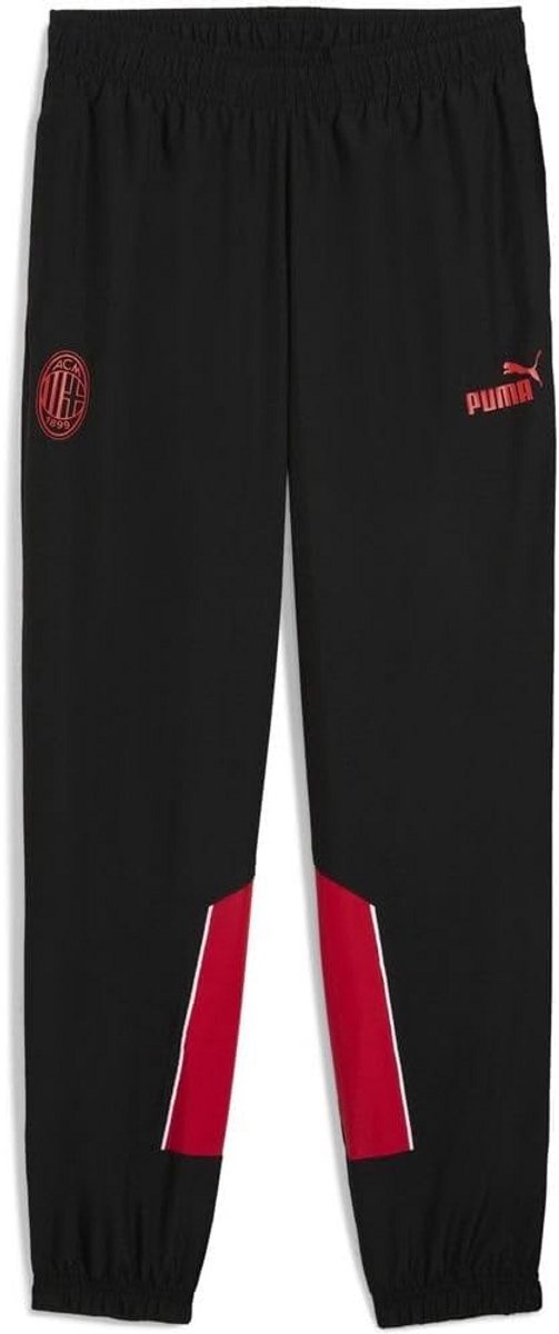 Voetbalbroek Trainingsbroek AC Milan Fanshop Officieel Zwart XXL