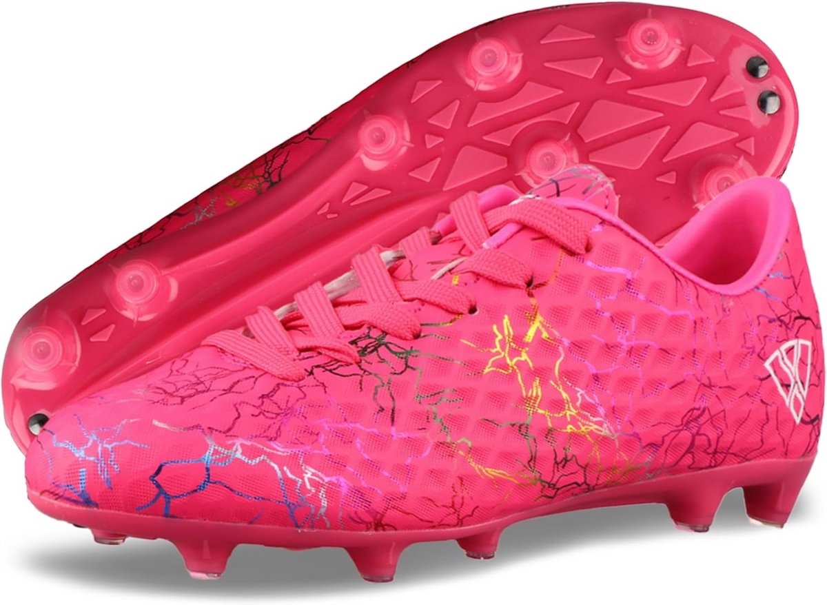 Kinder Voetbalschoenen FG Vast Nop Buitenschoenen voor Jongens en Meisjes