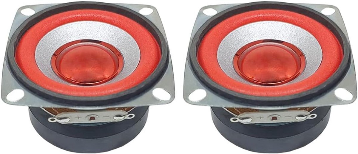 2 stuks 2 inch 4 Ohm 5W Full-Range Audio Luidsprekers voor Vervanging