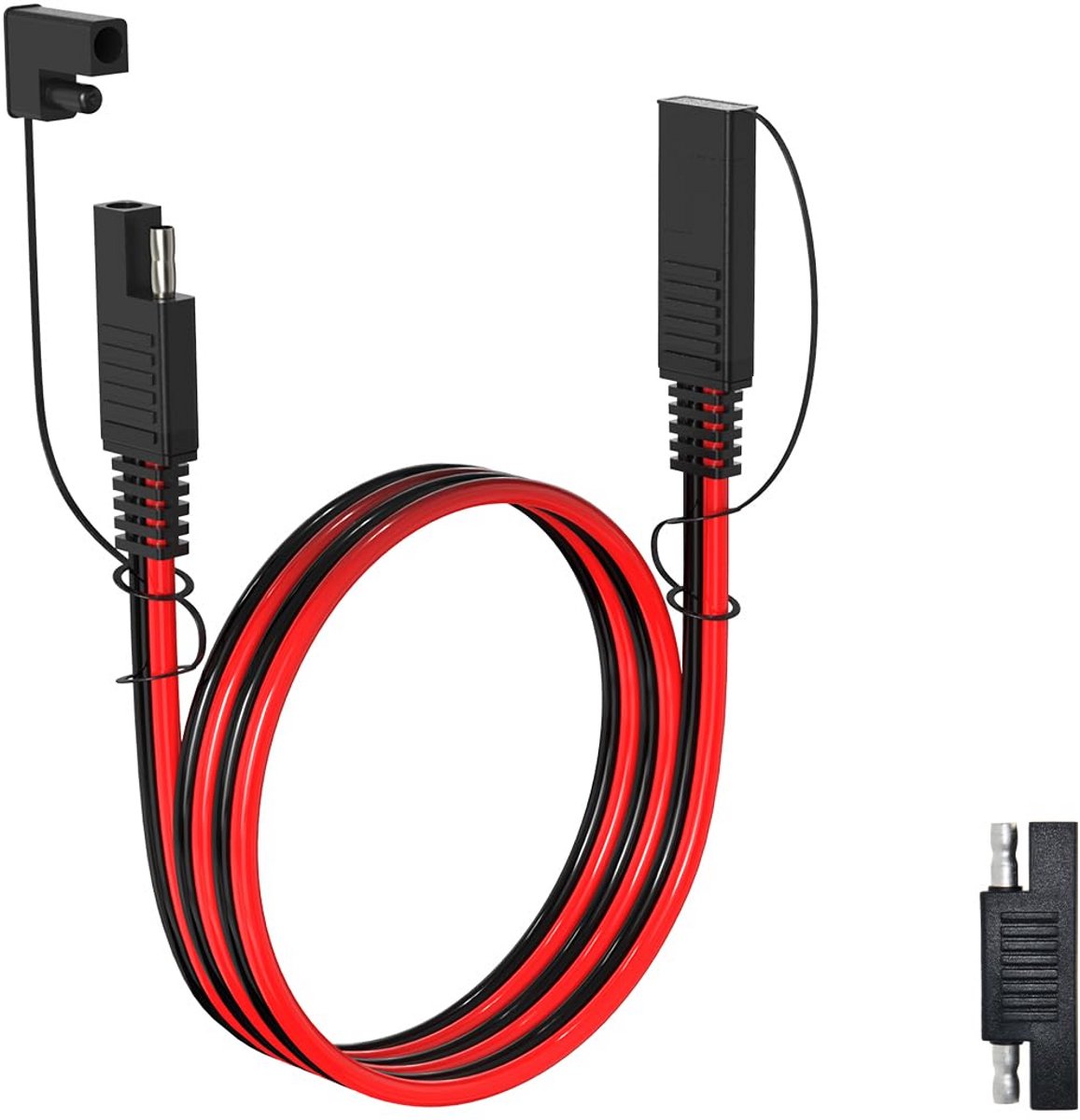 Verlengkabel 14AWG SAE met Snelle Loskoppeling voor Auto, RV en Zonnepaneel - Verschillende Lengtes