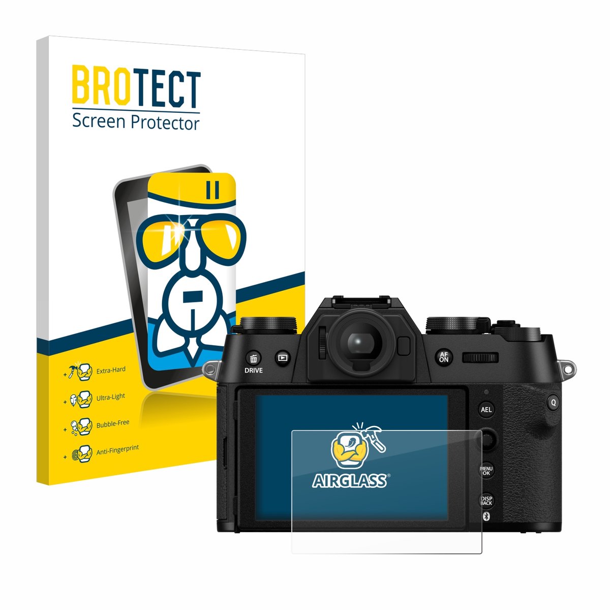 Screenprotector voor Fujifilm X-T50 Beschermglas transparant
