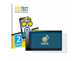 BROTECT - Screenprotector voor Pioneer SPH-DA160DAB - Folie Beschermfolie matte 2 Stuks