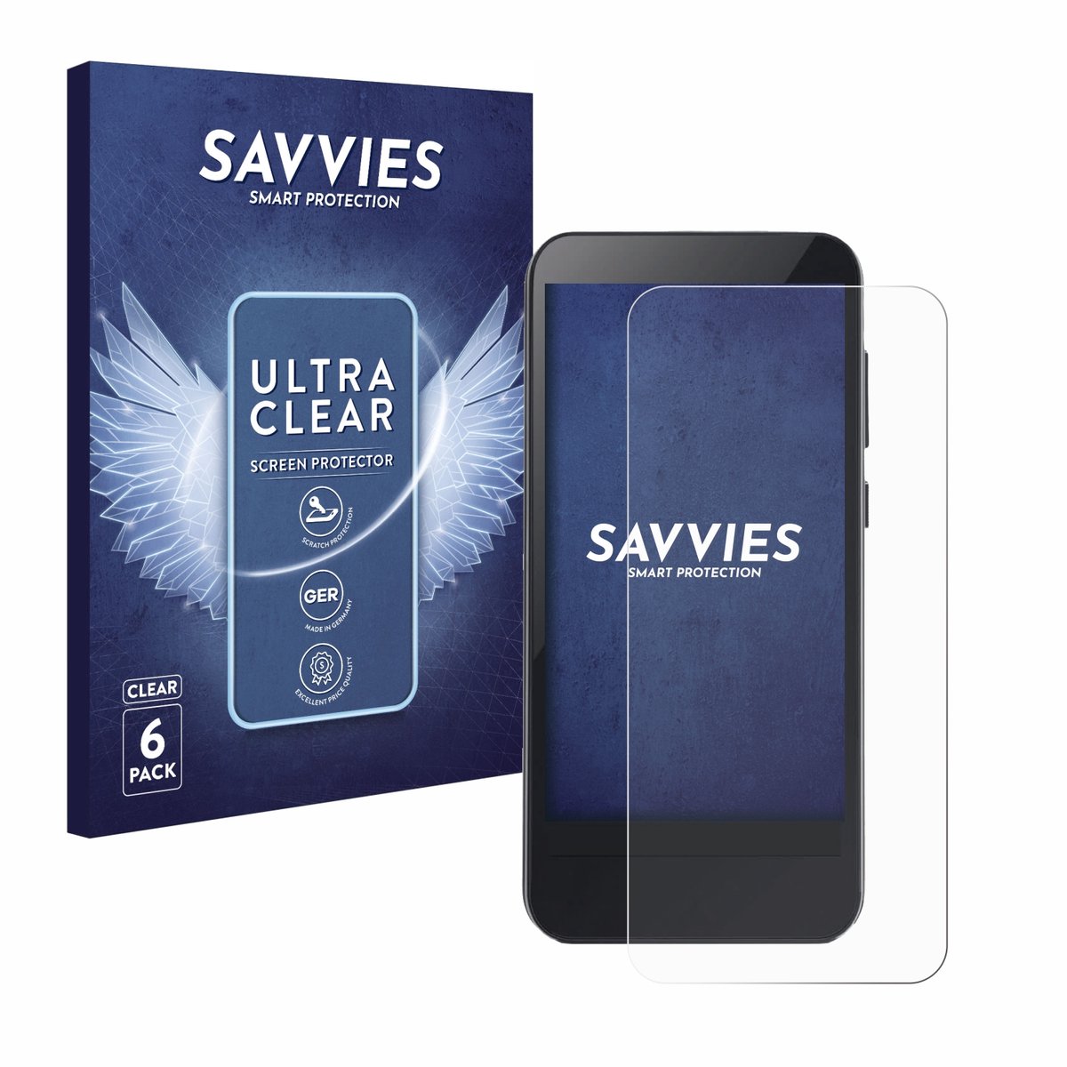 Savvies - Screenprotector voor Omnipod 5 - Folie Beschermfolie transparant 6 Stuks