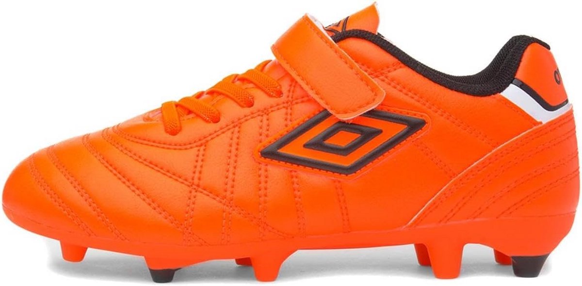 Oranje Kindervoetbalschoenen met Zachte Grondnoppen voor Junioren