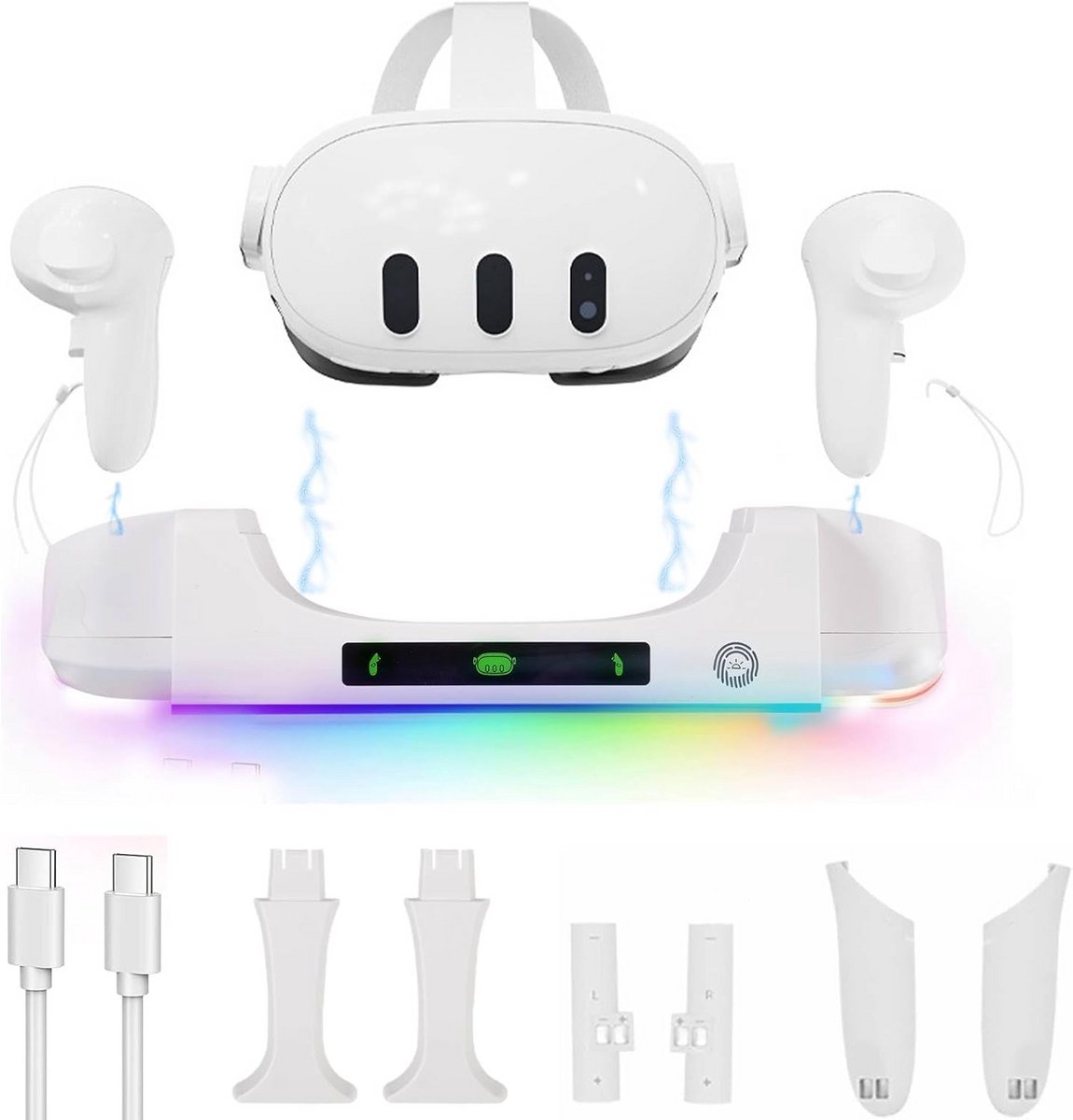 Oplaadstation voor VR Headset en Controllers