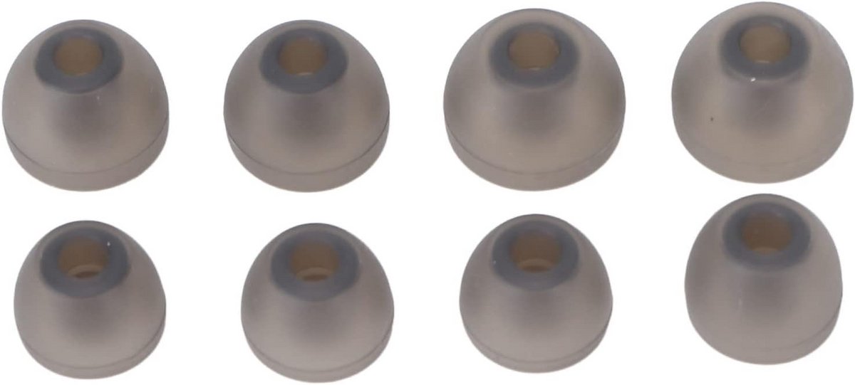 8x Siliconen Oordopjes Set voor In-Ear Koptelefoons - Universele Pasvorm en Comfort