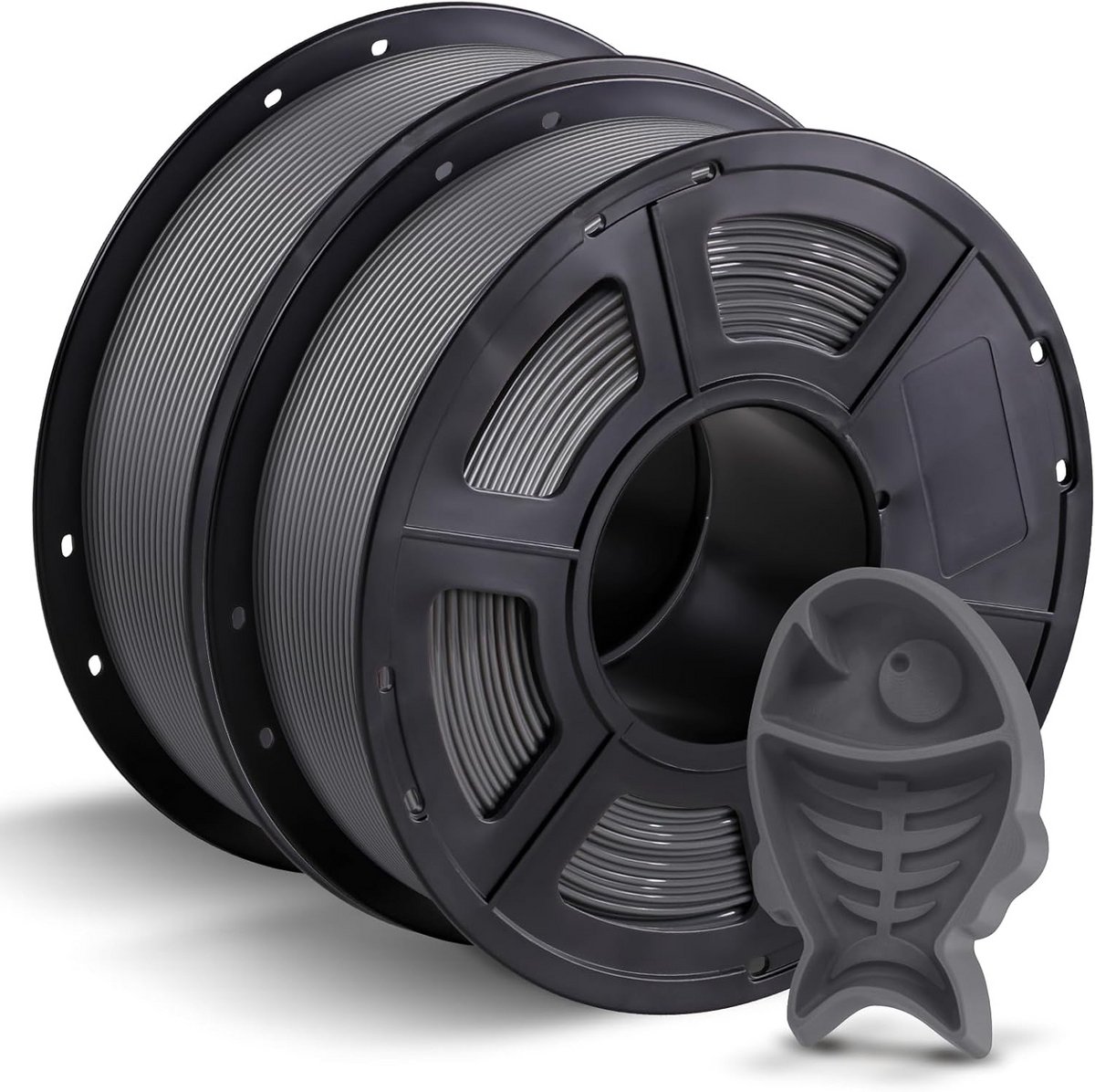 PETG Filament 1.75mm Grijs 2KG 3D Printer Gloeidraad Hoge Kwaliteit