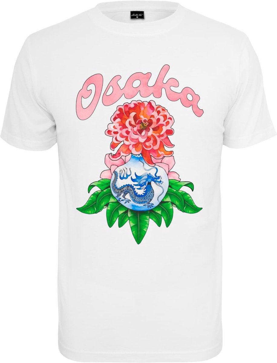 Mister Tee Osaka Heren Tshirt S Wit