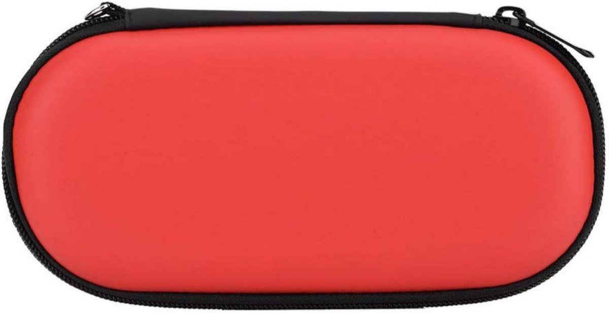 Harde draagtas voor spelconsole - waterdicht - schokbestendig - rood