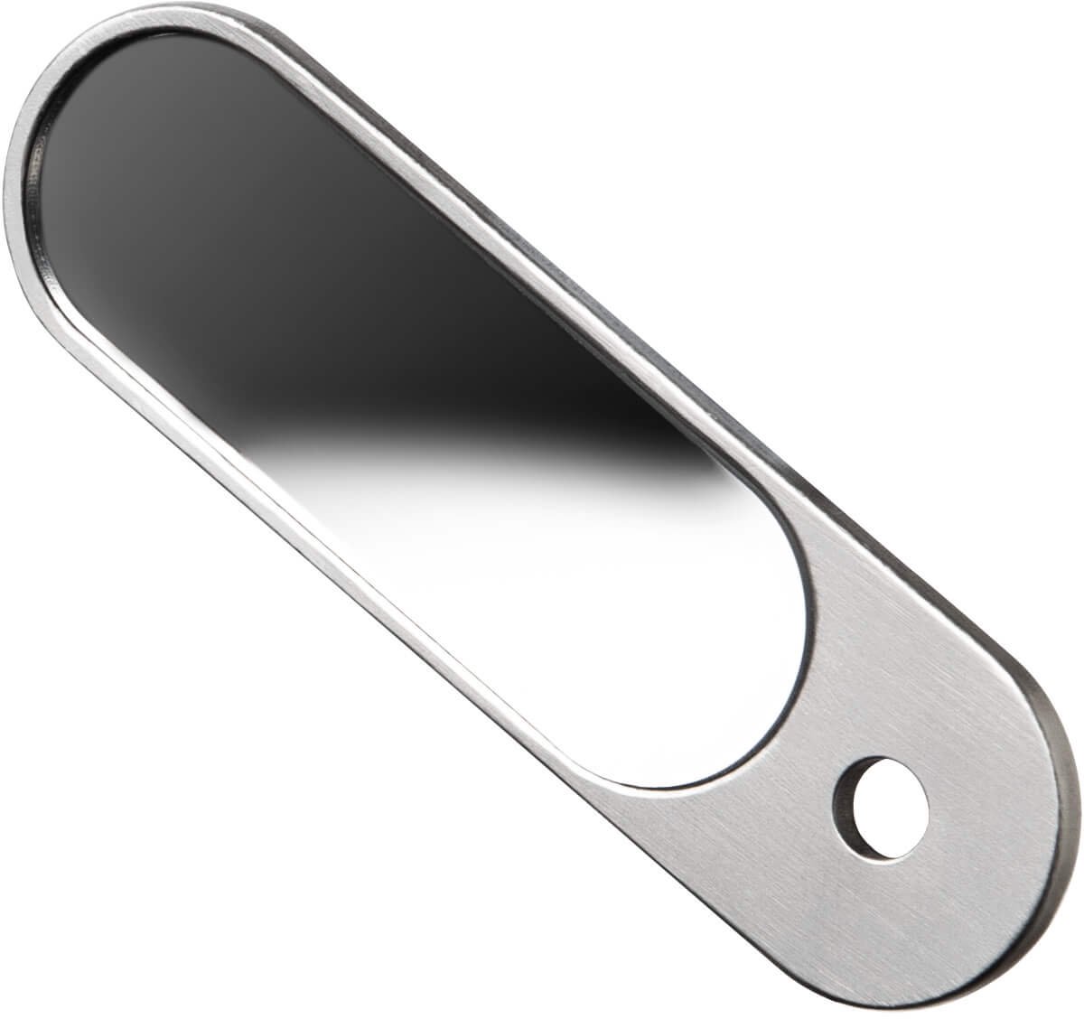 Orbitkey Sleutelhangers Nail File & Mirror - zilver