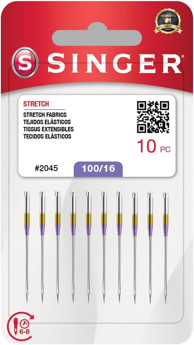 Breimachine Naalden Maat 16/100 - 10 Stuks