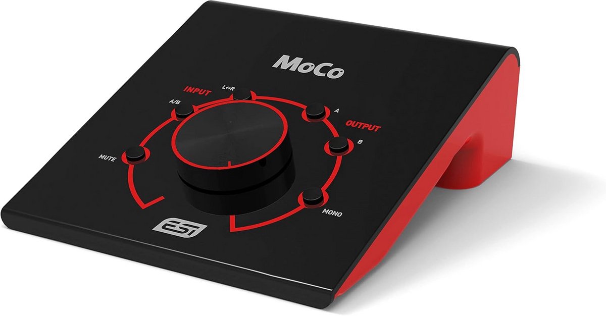 Passieve Monitorcontroller met 2 Stereo Ingangen en Uitgangen voor Studio