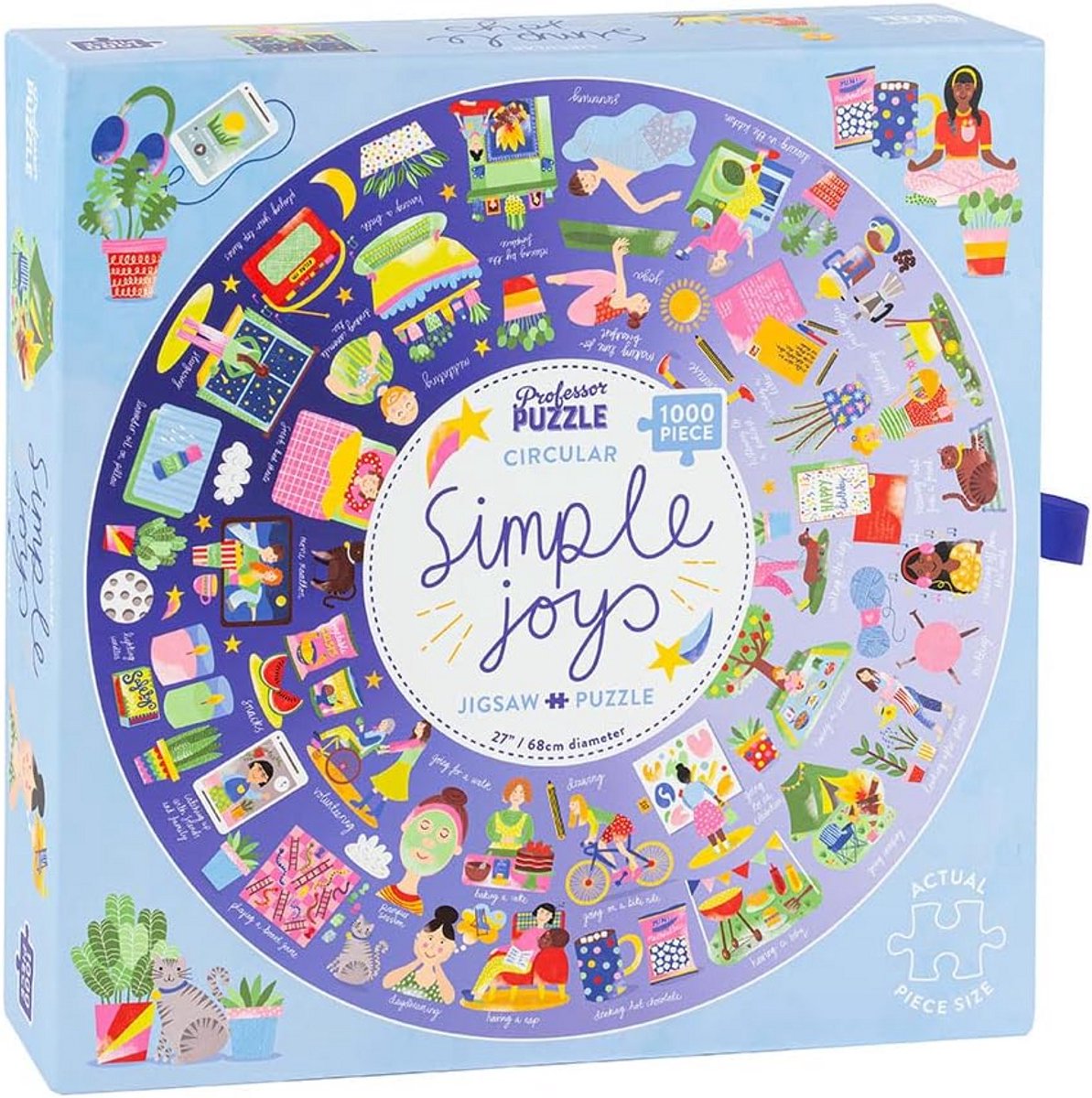 Puzzel 1000 Stukjes Rustgevende Scène voor Ontspanning