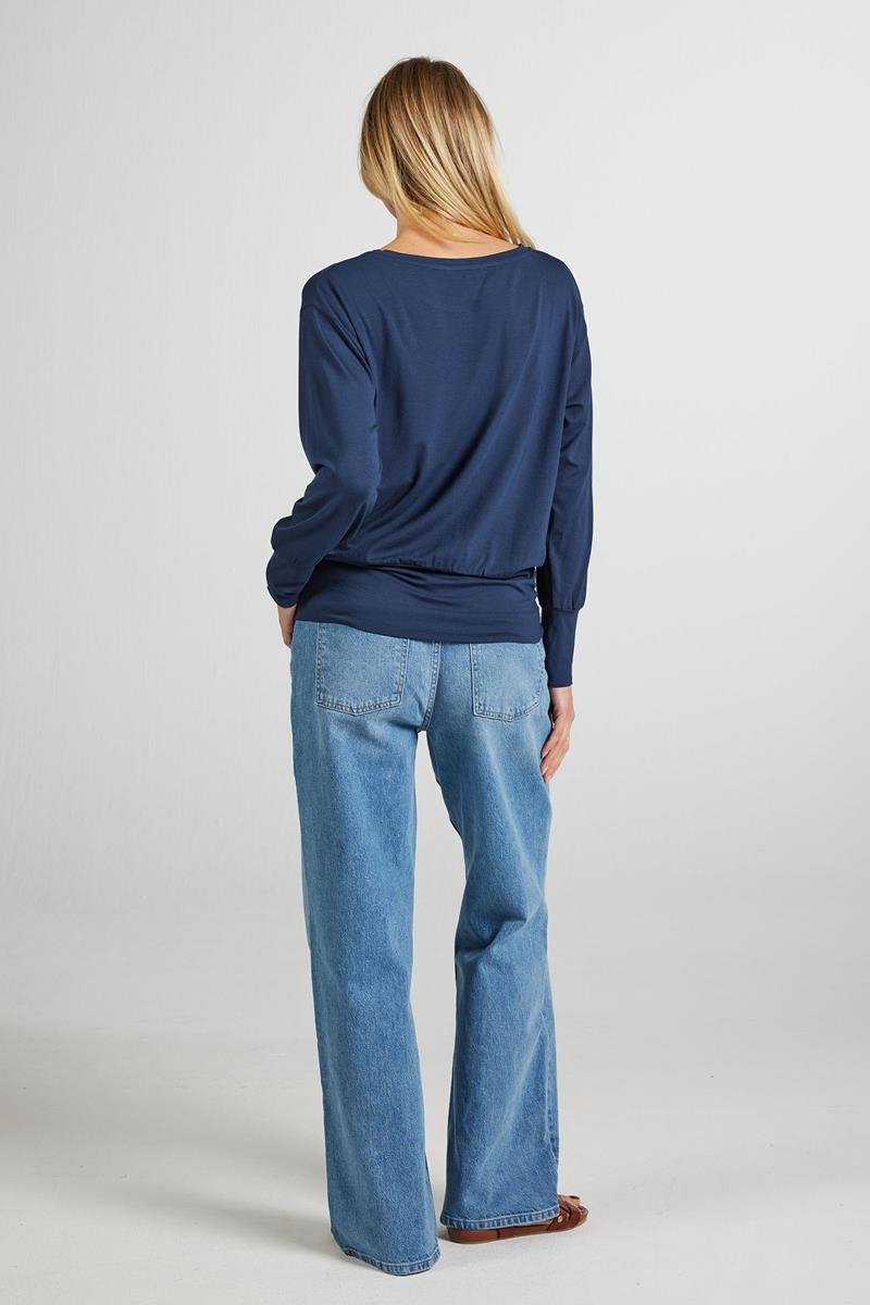 DIDI Dames LS tee Gioia Dark blue maat 40