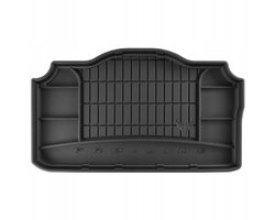 FROGUM Kofferbakmat - Rubber - Geschikt voor OPEL MERIVA B (2010-2017) - Lage laadvloer - Organizer functie - Zwart