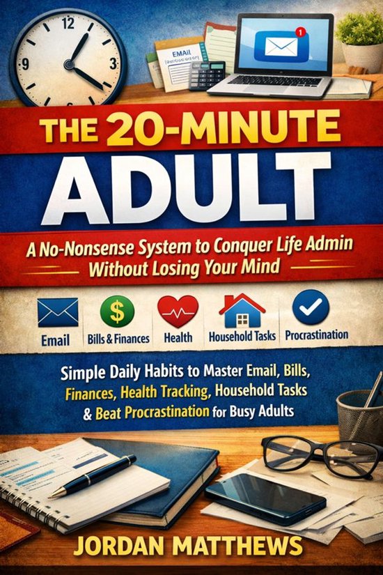 The 20-Minute Adult: A No-Nonsense System to Conquer Life Ad ... - cover
