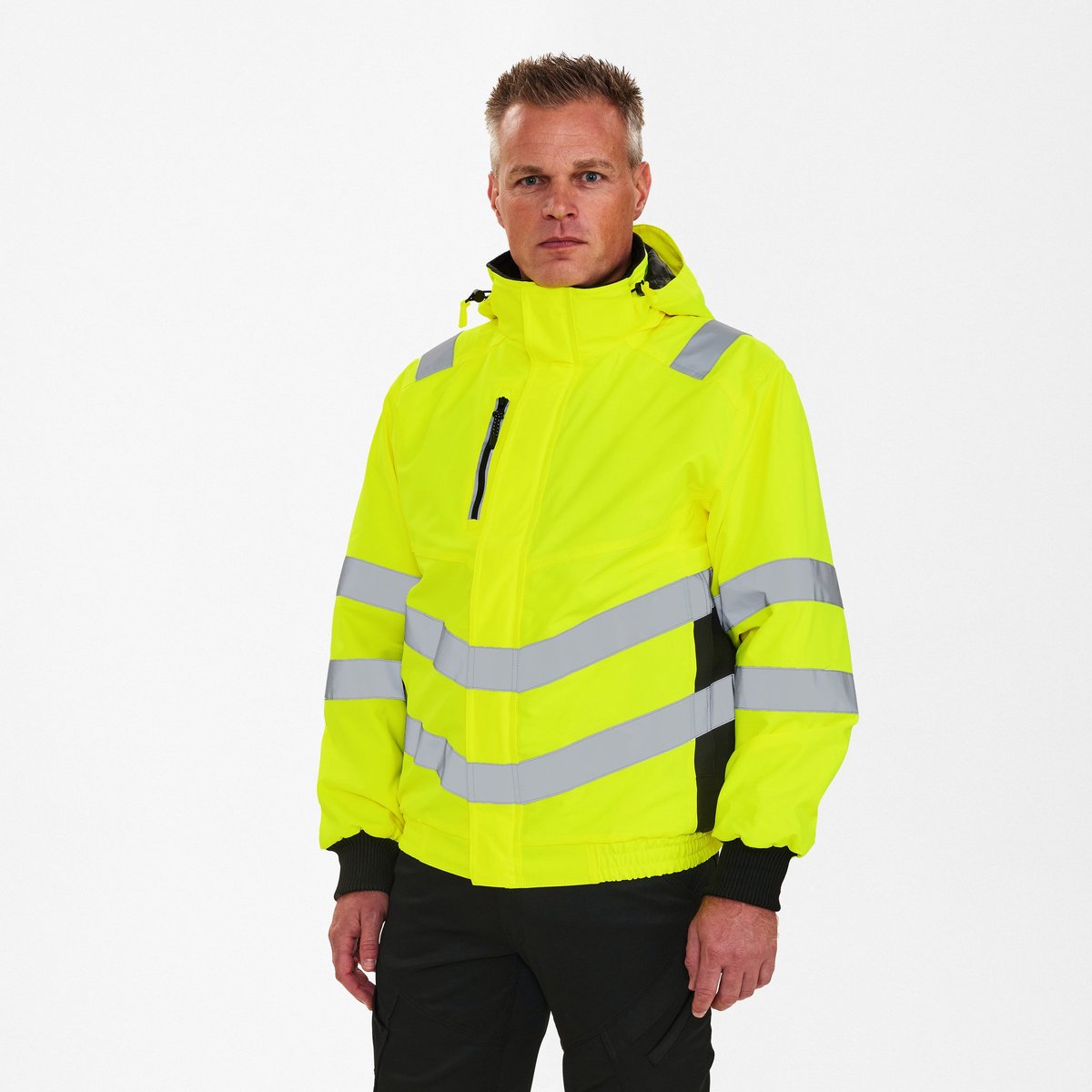 Engel Safety pilot jack 1246-930 - Hi-vis Yellow / Black - L