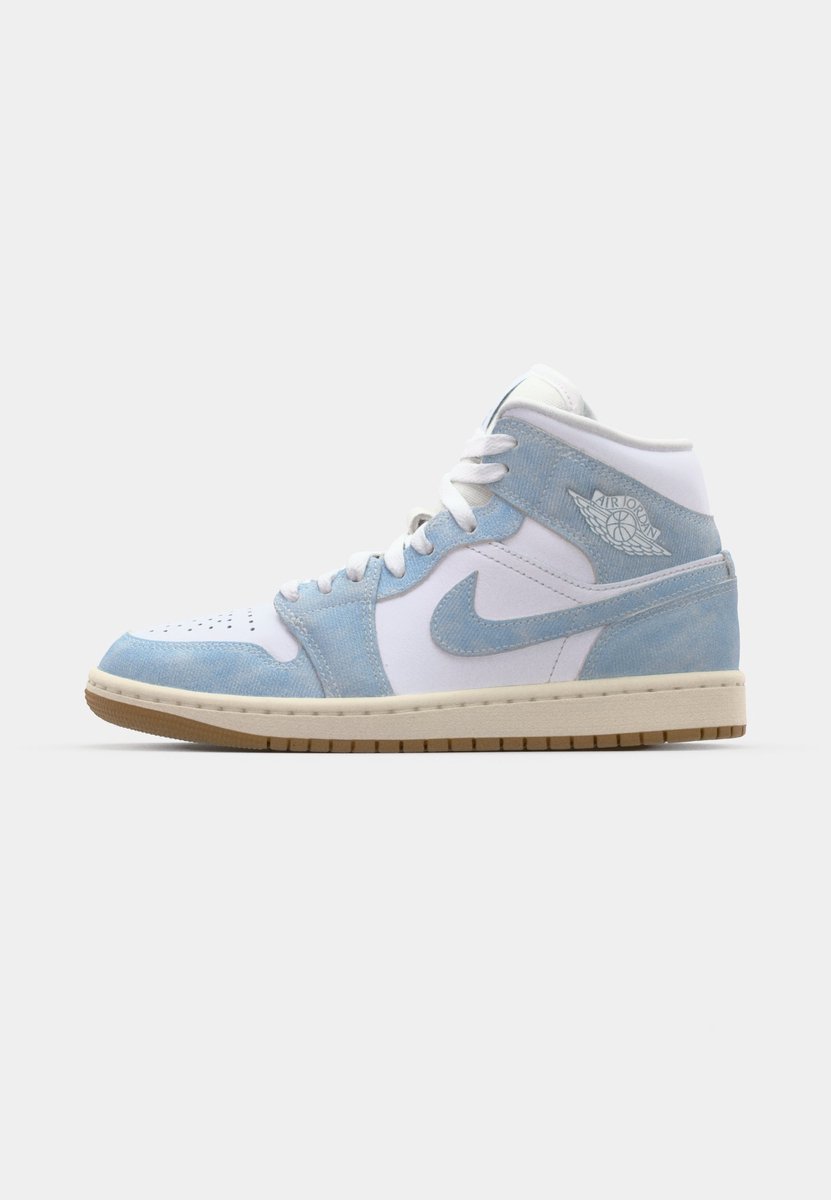 Nike Air Jordan 1 MID SE Unisex Sneakers Blauw