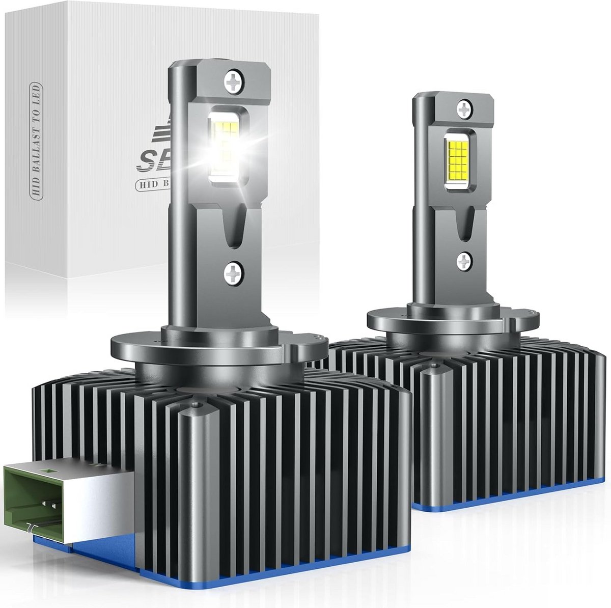 Krachtige H1 LED Lampen voor Auto - Helder Wit Licht met Lange Levensduur