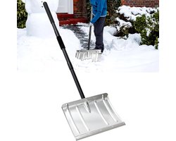 Stevige Sneeuwschuiver 46 inch Aluminium met Comfortabel D-Grip Handvat voor Oprit en Auto