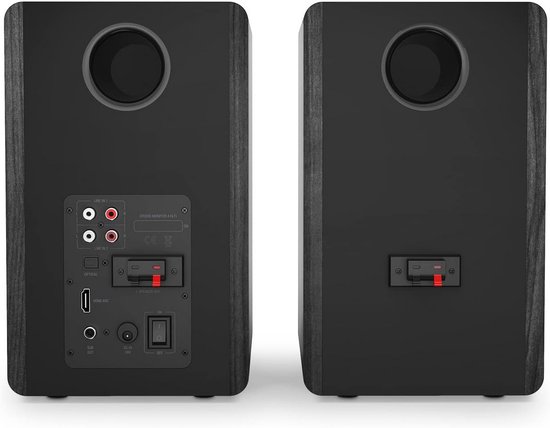 Actieve HiFi Stereo Luidsprekers met Bluetooth 5.0, HDMI ARC en Optische Ingang - 50W RMS — afbeelding 4