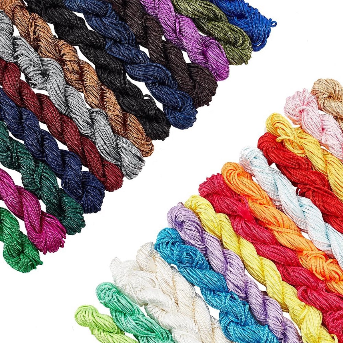 Knopentouw Set Nylon Koord voor Sieraden Maken en Macramé - 1.5 mm Dikte